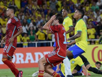 Partido Colombia vs. Brasil en Campeonato Sudamericano Sub-20.