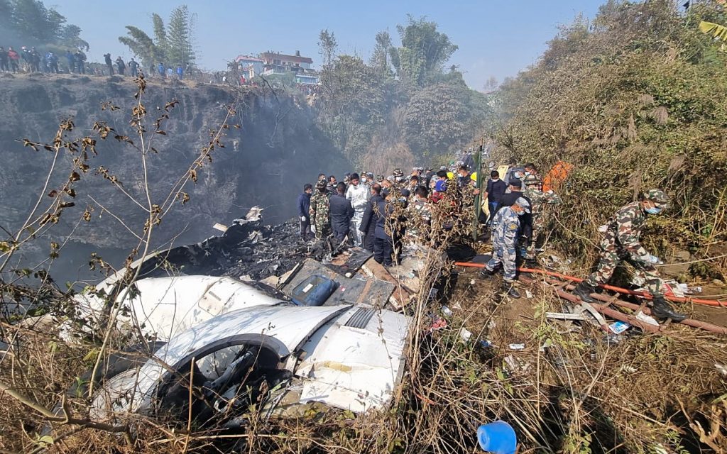 Accidente aéreo en Nepal 