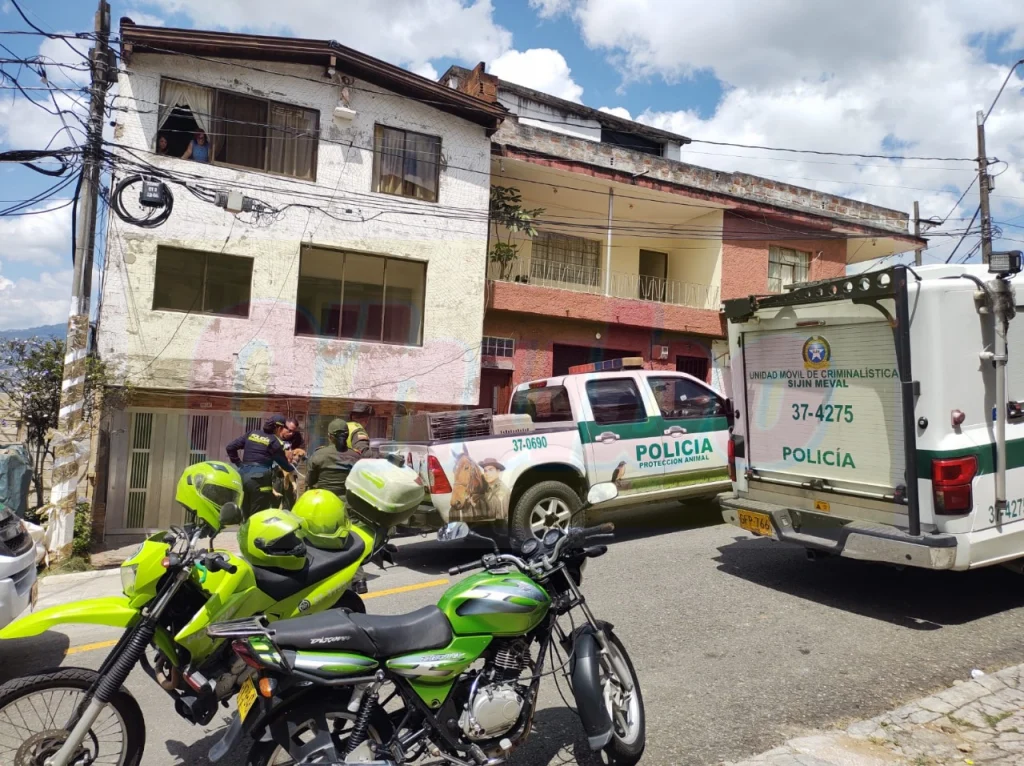 Esta es la vivienda en donde encontraron al hombre con 11 puñaladas. 
