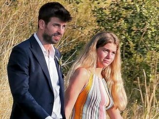Gerard Piqué y Clara Chía.