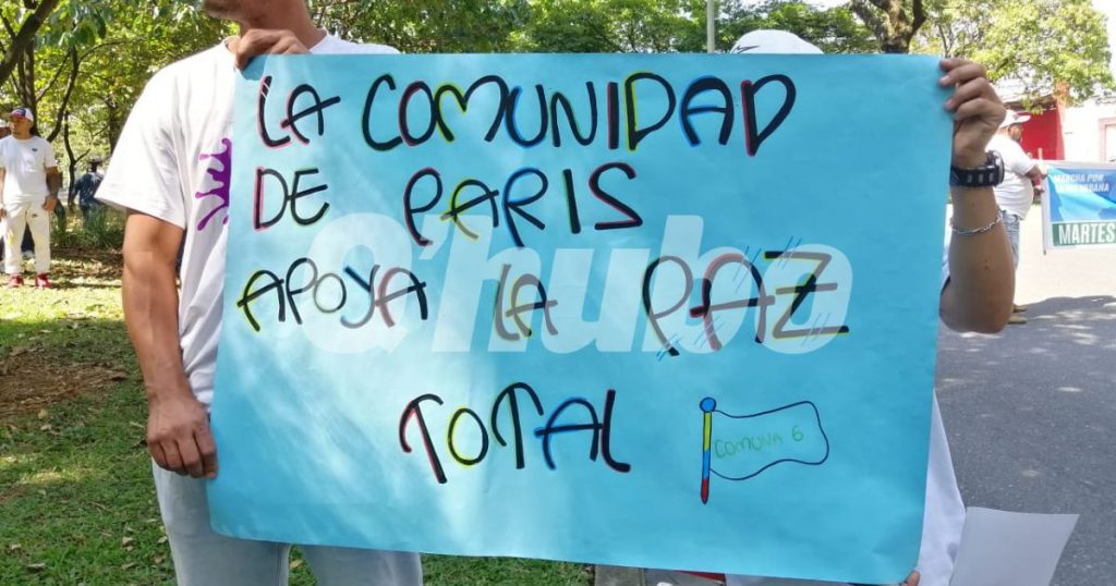 Movilización por la paz en Medellín. /FOTOS: CAMILO SUÁREZ Y SUSANA COGUA.