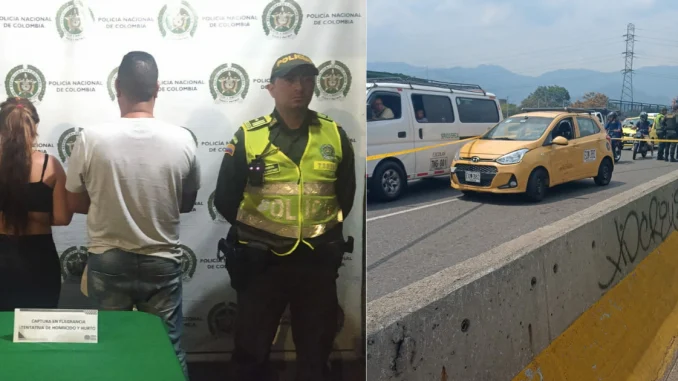 Dos capturados por ataque armado a taxi.