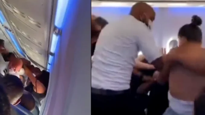 Los hechos sucedieron en un avión que se dirigía a Sao Paulo.