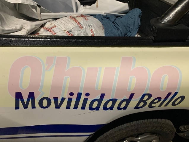 El cuerpo en Bello estaba debidamente embalado.