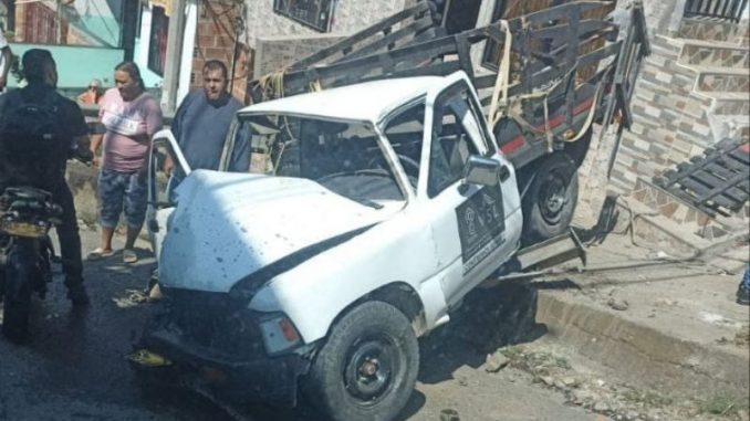 El accidente ocurrió en el barrio Santa Rita, de Bello.