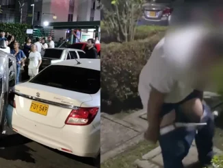 El caso ocurrió en Cali. El hombre retó a los vecinos y se bajó los pantalones para hacer sus necesidades.