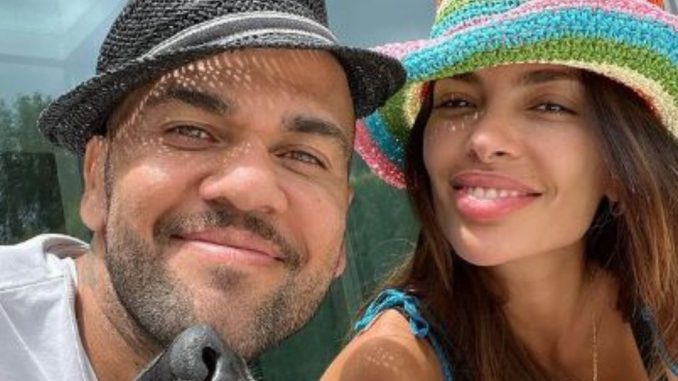 Dani Alves y su esposa Joana Sanz
