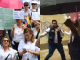 La marcha fueron opacadas por hechos de violencia contra periodistas, ciudadanos y funcionarios de la Alcaldía.