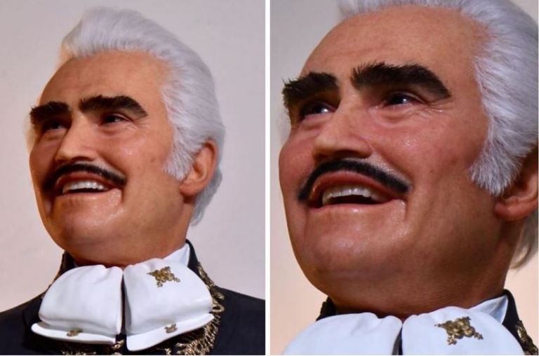 Esta es la nueva escultura del Chente. /FOTO: TOMADAS DE INSTAGRAM. 