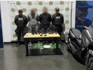 Estos son algunos de los presuntos extorsionistas.