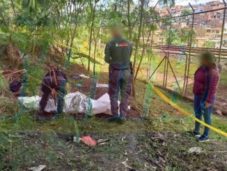 El cuerpo estaba cerca del puente de la Madre Laura.