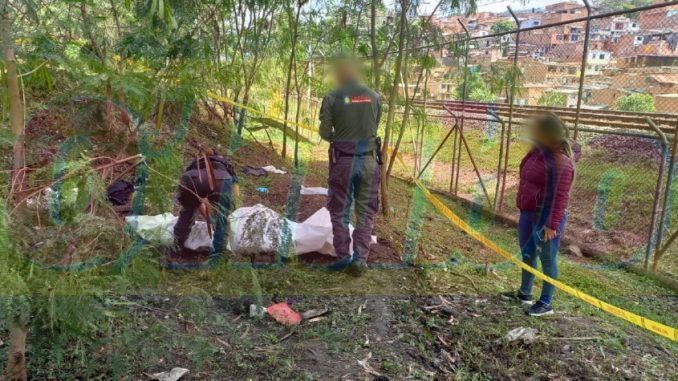 El cuerpo estaba cerca del puente de la Madre Laura.
