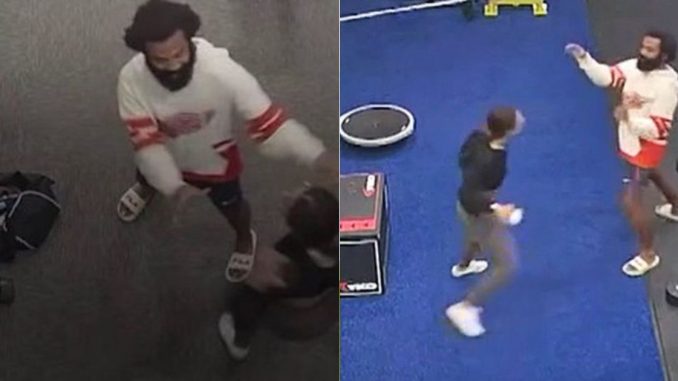 Mujer enfrentó a hombre en gimnasio