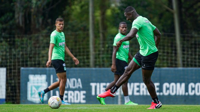 Entrenamiento de Nacional.