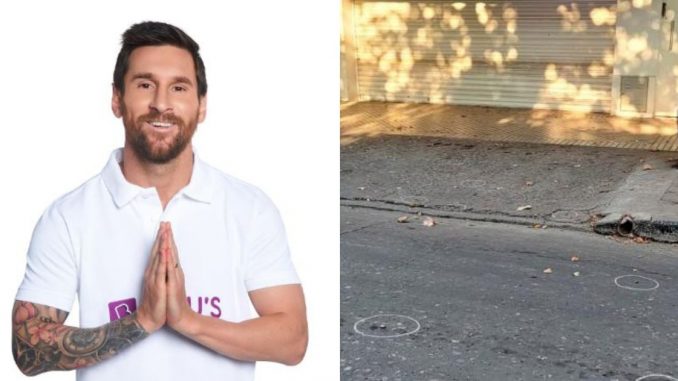 Atentan contra local de esposa de Leo Messi