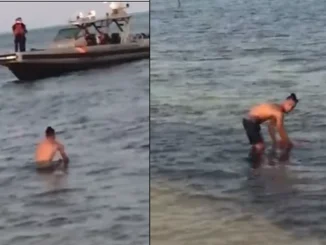 El cadáver fue encontrado flotando cerca a una playa de San Andrés.