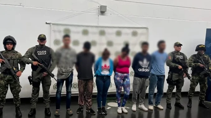 Capturados en Itagûí