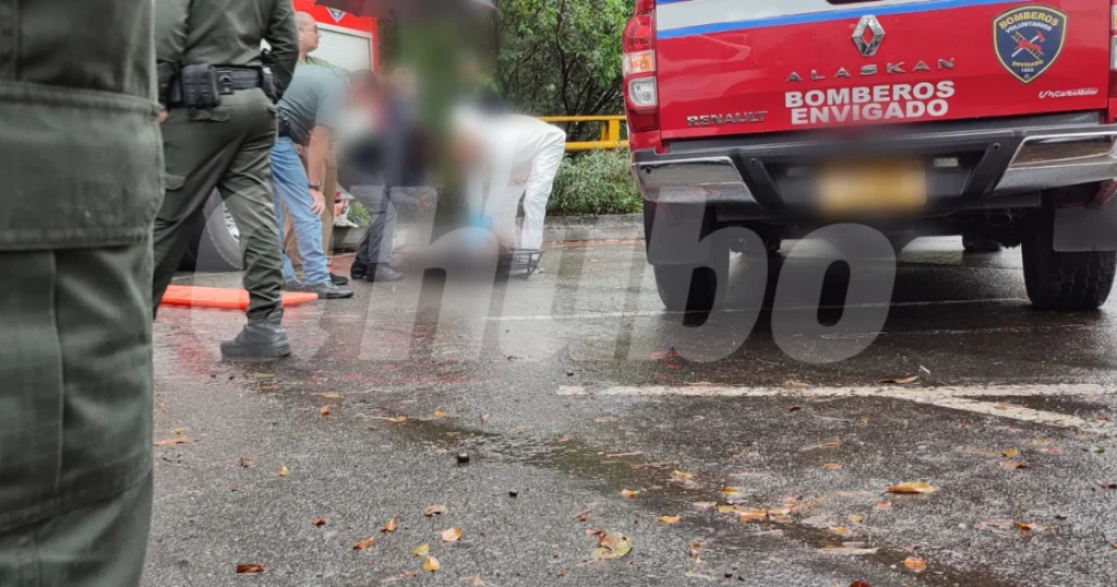 Personal del CTI y la Policía realizaron el levantamiento en Envigado