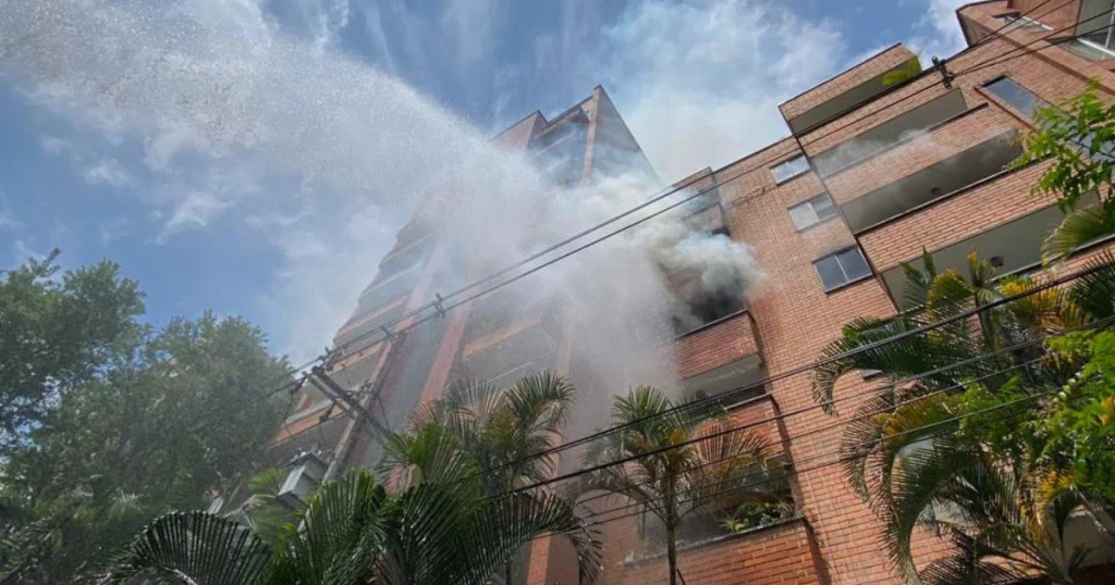 incendio Laureles