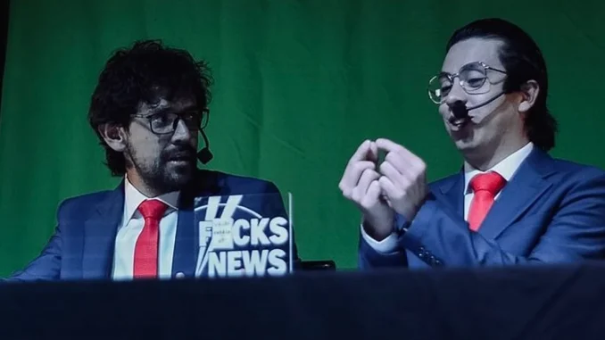 Fuck News ha sido ampliamente criticado por sus chistes contra víctimas de feminicidio. Tras la cancelación en Medellín, alegan censura.