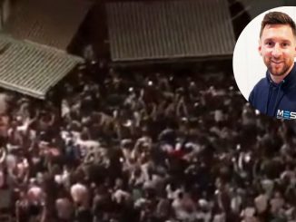 Hinchas rodearon restaurante donde estaba Messi