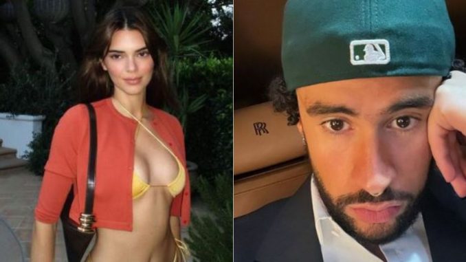 Kendall Jenner y Bad Bunny