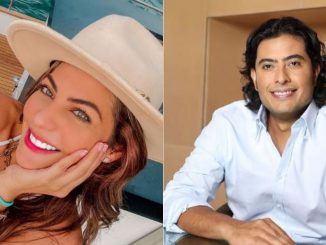 Laura Ojeda y Nicolás Petro