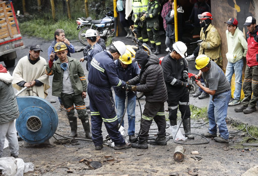 Explosión de mina en Sutatausa