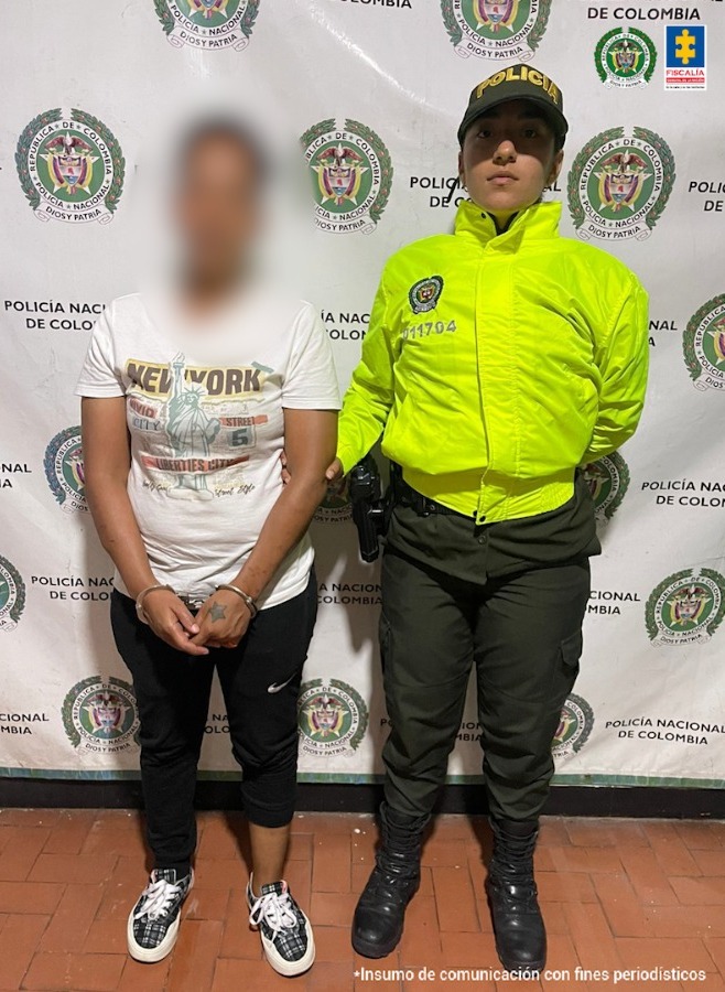 Capturada por abuso a menor