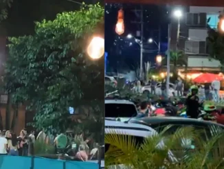 Los disparos fueron realizados por dos hombres en moto en el parque de la Floresta