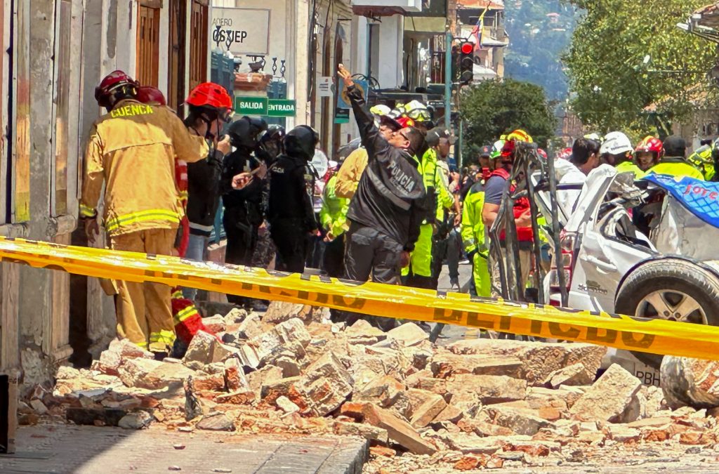 Sismo de magnitud 6,5 se siente en el sur de Ecuador y el norte de Perú