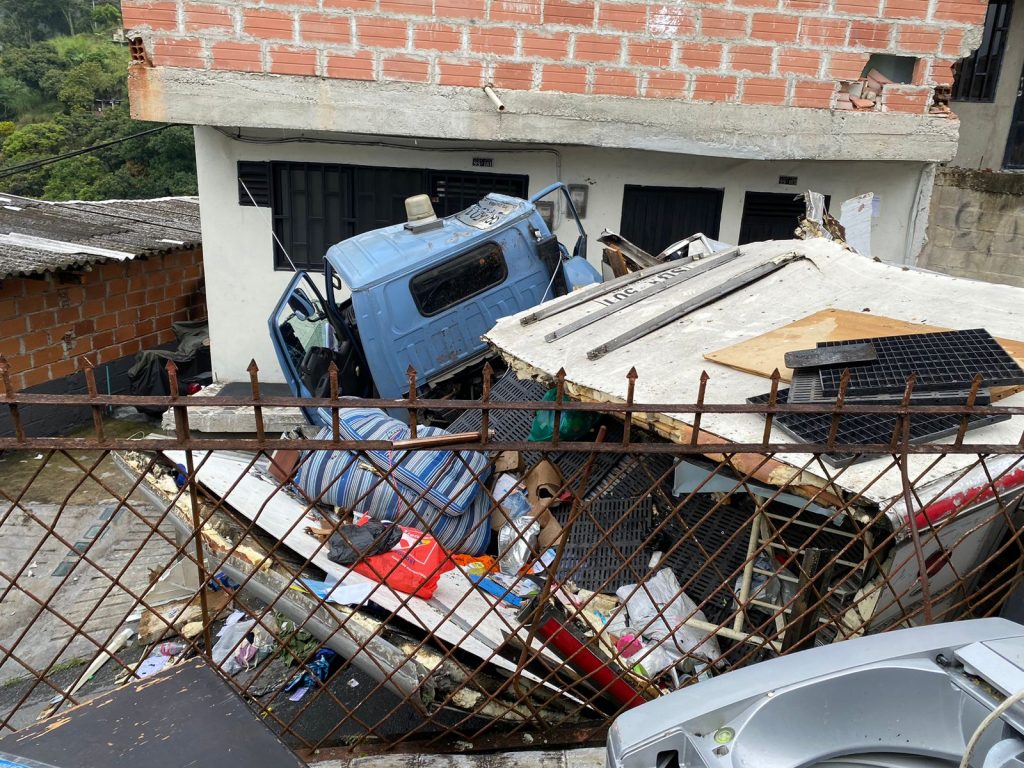 Accidente en Juan XXIII