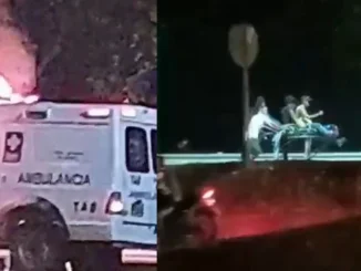 Quemaron ambulancias en el Bajo Cauca y jugaron con la camilla