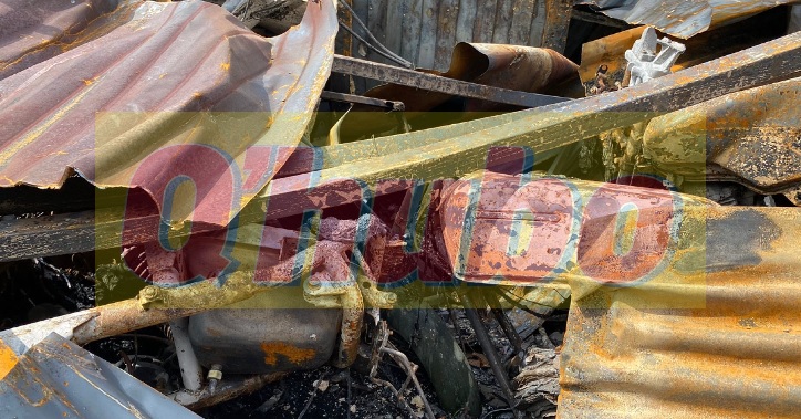 Incendio en el centro de Medellín