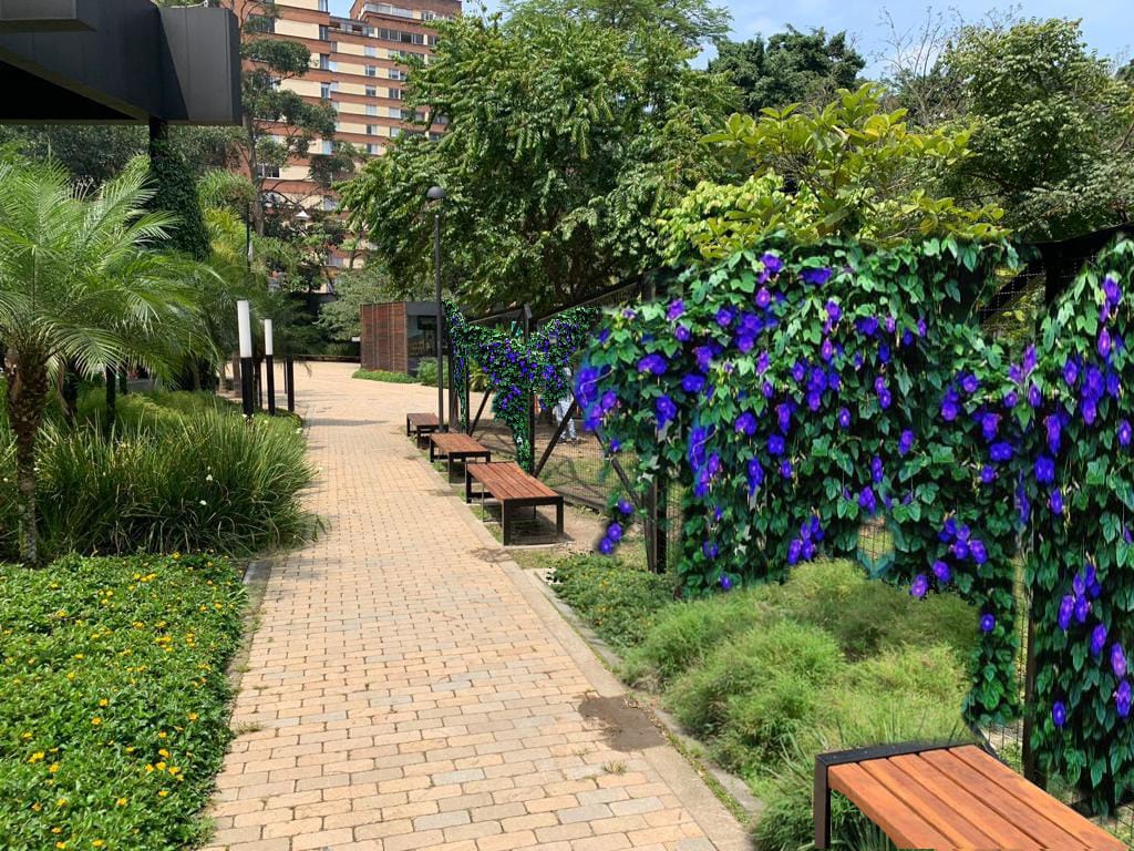 Muros verdes y jardínes verticales