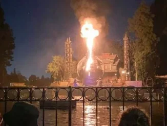 Atracción mecánica se incendió en Disney