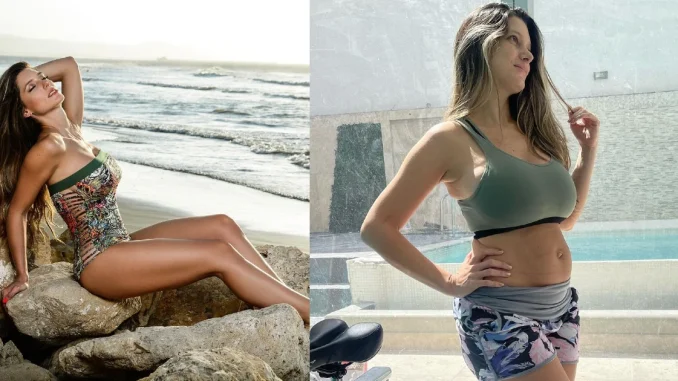 Daniella Donado, presentadora, reina del Carnaval, Barranquilla, posparto, parto, cuerpo real, mujer real, Q’Hubo Medellín
