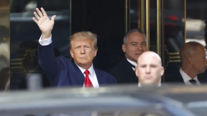 Donald Trump en Nueva York
