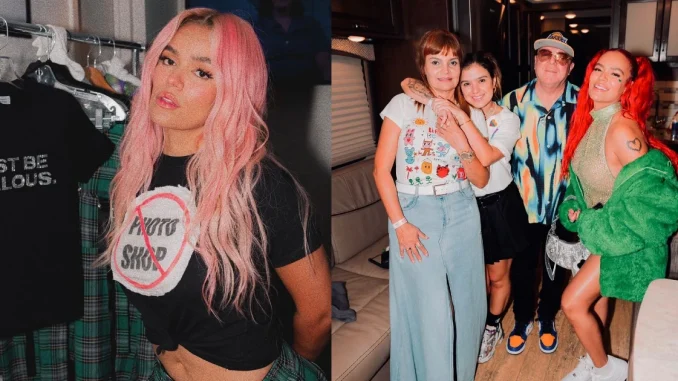 Karol G, cantante, comida, humildad, foto, viral, Twitter, Q‘Hubo Medellín