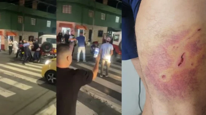 Pelea, video, Valle de Aburrá, Copacabana, golpes, viral, Tránsito, Q’Hubo Medellín