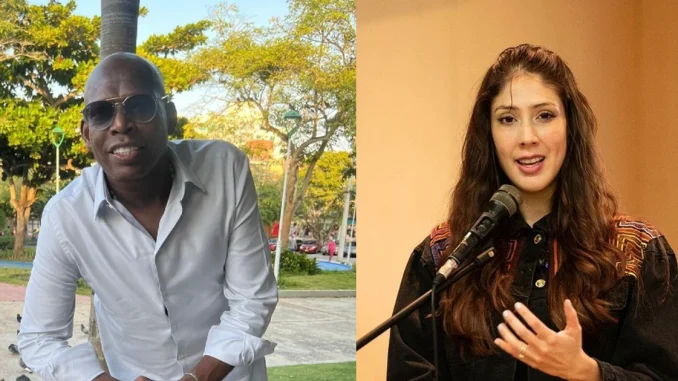 Diana Osorio le respondió al Tino al ritmo de Shakira