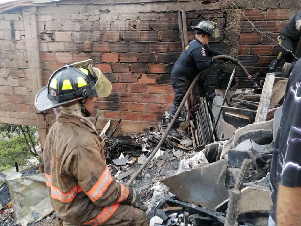 Incendio en El Pinar.