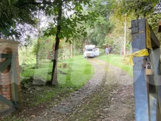 Mataron a un hombre y a una mujer en Caldas, tenían heridas de arma de fuego