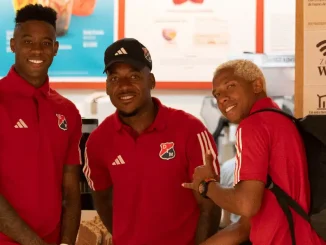 jordy Monroy, Ever Valencia y Andrés Ibargüen