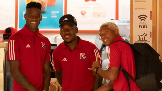 jordy Monroy, Ever Valencia y Andrés Ibargüen