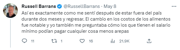 Comentarios en la publicación de Vicky Dávila. /FOTOS: CAPTURA DE PANTALLA.