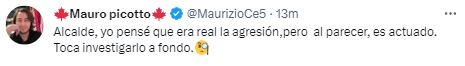 Comentarios en redes sociales.