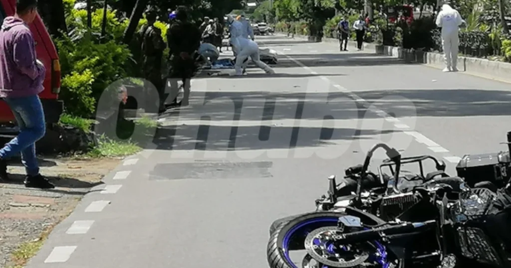 Accidente Calle Colombia