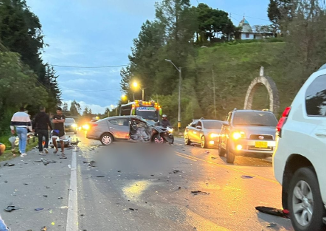 Accidente en Guarne