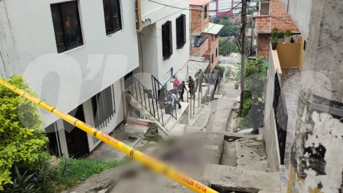 En este punto del barrio La Libertad asesinaron al hombre de 28 años.